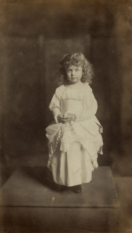 Lady Crewe as a child
