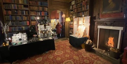 Surrey Guild of Craftsmen exhibit in the Library